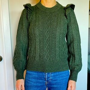 Madewell wool sweeter in size extra small. In great condition. Worn just once.